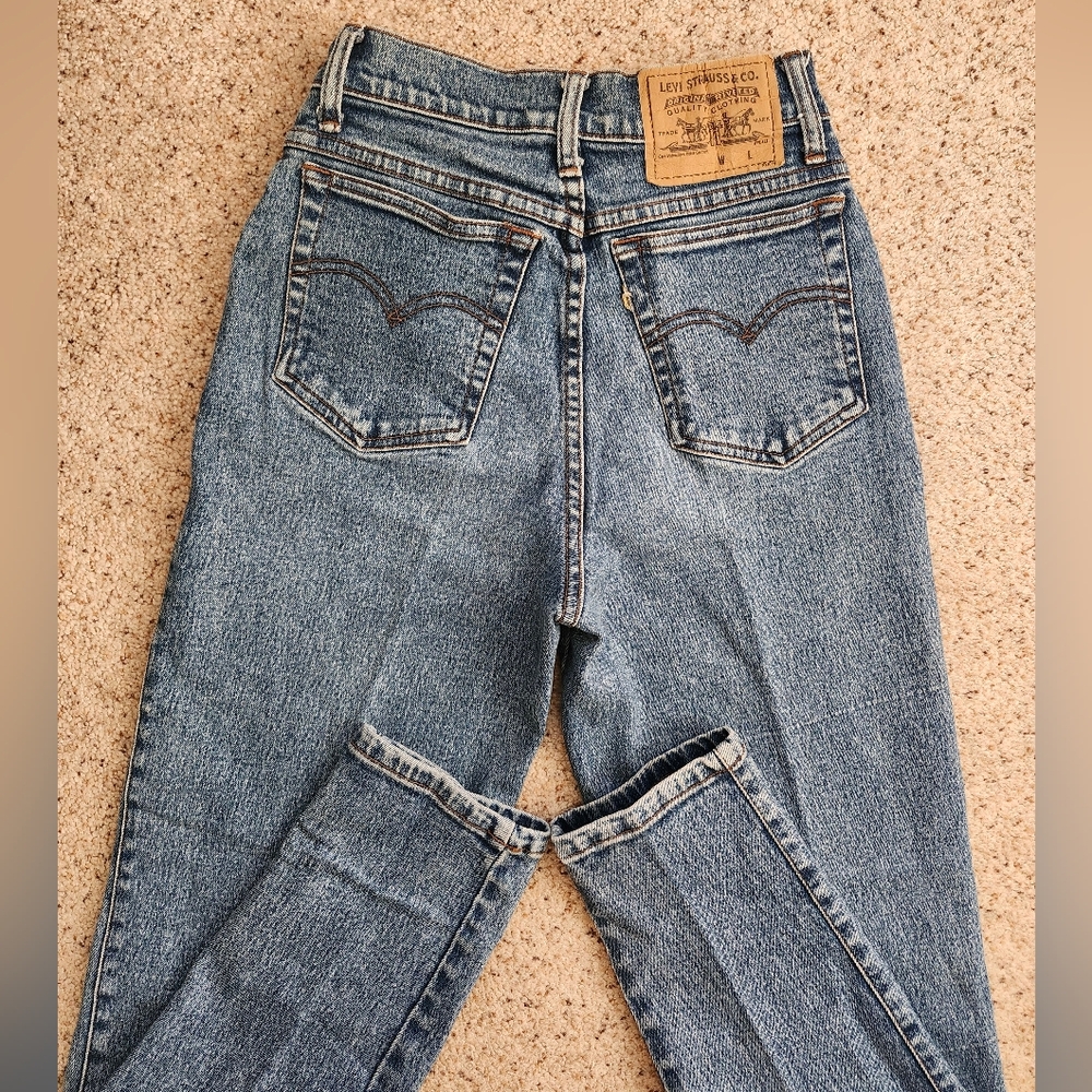 Levi's vintage high waisted jeans